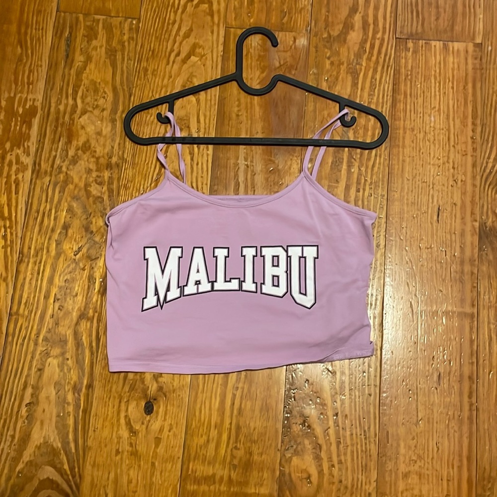 Cropped tank
